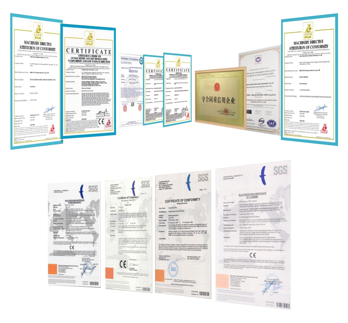 Honor Packaging certifications